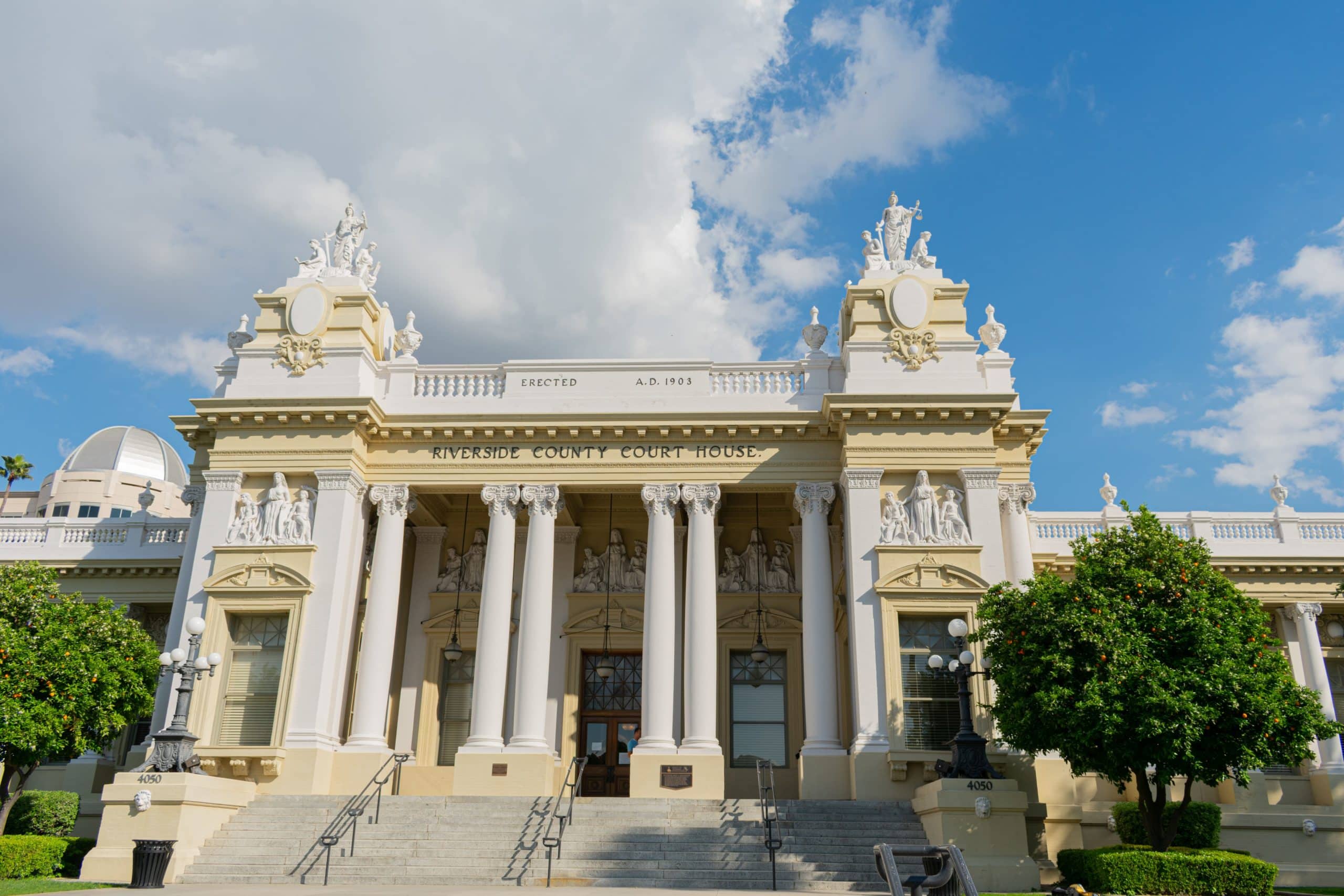 Riverside county courthouse