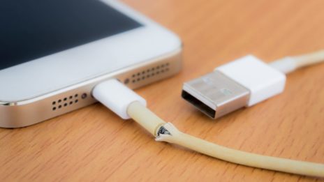 Defective Lightning iPhone Charging Cable